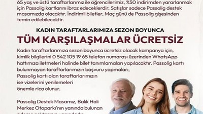 Bandırmaspor’dan Taraftara Jest!