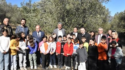 Edremit'te Çocuklar Zeytinyağının Yolculuğuna Tanıklık Etti