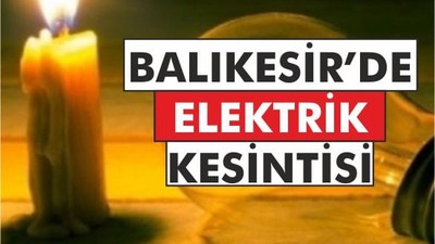 UEDAŞ Elektrik Kesintisi Yapacak