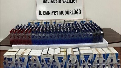 Balıkesir'de Kaçak Alkol Ağını Çökerttiler