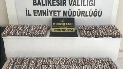Balıkesir'de 5.600 Hap Ele Geçirildi!
