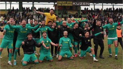 Edremitspor Zirveye Yükseldi!