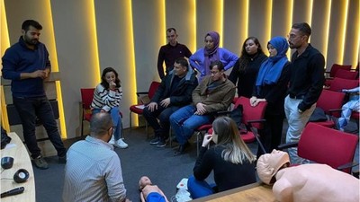 Yurt Personeline İlk Yardım Eğitimi Başladı