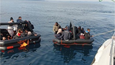 Yunanistan Tarafından Geri İtilen 35 Göçmen Kurtarıldı