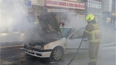 Trafikte Alev Aldı! Bandırma'da Korku Dolu Anlar