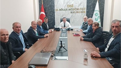 DSİ Bölge Müdürü Muhtarlarla O Konuyu Tartıştı