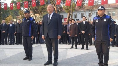 Bigadiç Atatürk'ü Andı