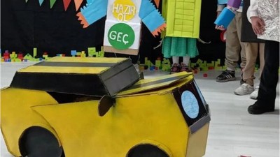 Küçük Mucitler Robotlarını Yarıştırdı!