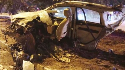 Altıeylül Çevre Yolunda Feci Kaza!