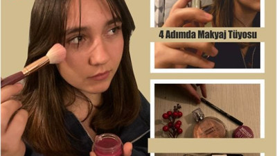 Balıkesir'de Gençlerin Makyajlı Bakım Rutini