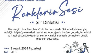 Balıkesir'deki Şiir Dinletisi Tüm Engelleri Aşacak