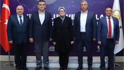Şoför Temsilcileri AK Parti Genel Merkezi'nde