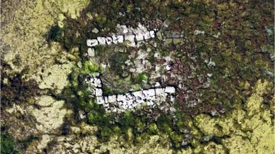 Su Seviyesi Düştü Tarihi Yapı Ortaya Çıktı!
