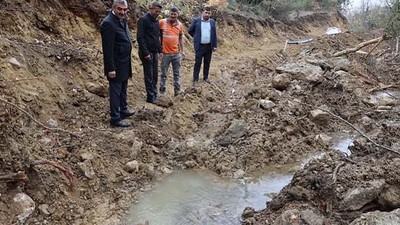 Balya'da Yıllardır Kayıp Olan İçme Suyu Hattı Bulundu