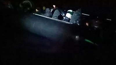 Edremit Açıklarında Düzensiz Göçmen Operasyonu