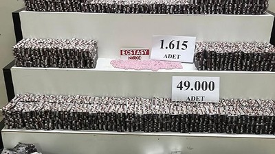 Edremit'te 50 Bin Sentetik Hap Ele Geçirildi