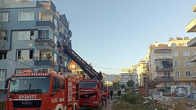 Edremit'te Ev Yangını Korkuttu