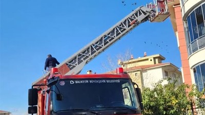 Edremit’te Korkutan Ev Yangınına Zamanında Müdahale