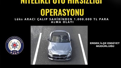 Erdek'te Araç Hırsızlığı Çetesi Çökertildi