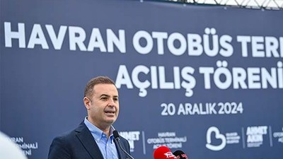 Havran'a Yeni Otobüs Terminali ve On On Kafe Açıldı
