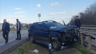 Balıkesir-Bursa Yolunda Kaza!
