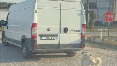 Gönen’de Dehşet! Köpeği Kamyonetin Arkasında Sürüklediler