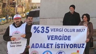 Sağlık Çalışanlarından Vergide Adalet Eylemleri 41. Haftada