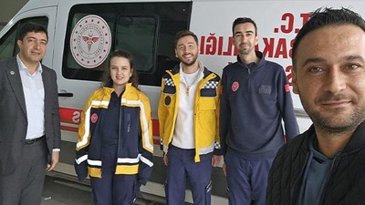 Sağlık-Sen’den 112 Çalışanlarına Destek Ziyareti