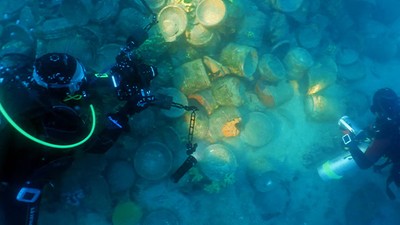 Su Altında Saklı Hazine, Ayvalık’ta 1500 Yıllık Gemi Batığı Bulundu