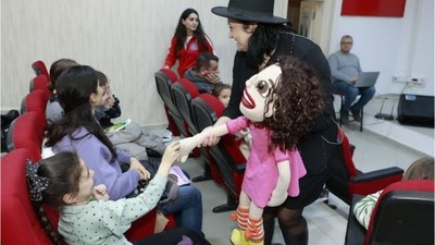 Bigadiç'te Çocuklar Masallarla Buluştu