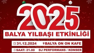 Balya’da Yeni Yıla Coşkulu Başlangıç