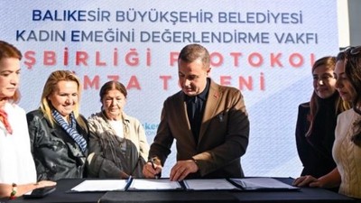 Balıkesir'de Kadın Kooperatif Protokolü Kuruluyor