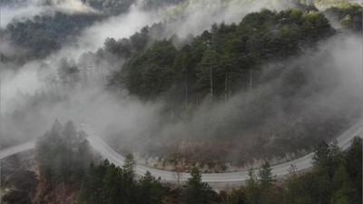 Kazdağları’nda Sisli Sabah