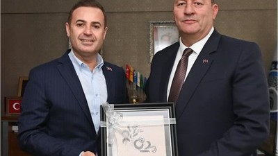 Başkan Akın ve Başkan Göksel Bir Araya Geldi