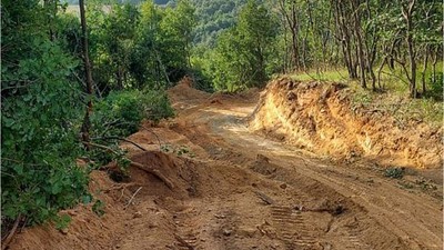 Balıkesir'de Orman Yolları Bakımdan Geçiyor