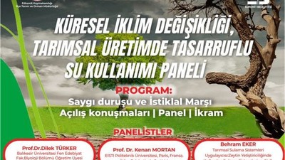 Edremit'te Tarımda Su Krizi Masaya Yatırılıyor