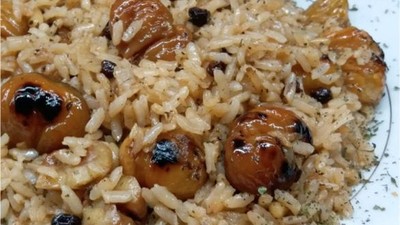 Yılbaşı Sofranıza Lezzet: Kestaneli Pilav