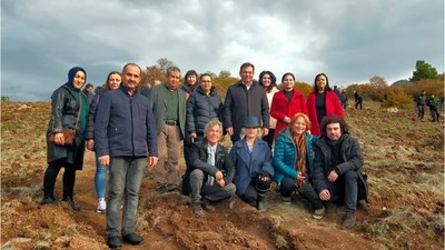 Sındırgı'da Dursun Taparlı Hatıra Ormanı Açıldı