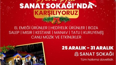 Susurluk’ta Yeni Yıl Coşkusu Sanat Sokağı’nda!