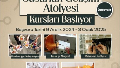Susurluk Belediyesi Gelişim Atölyesi Başlıyor