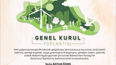 Balıkesir Kent Konseyi Genel Kurulu Toplanıyor