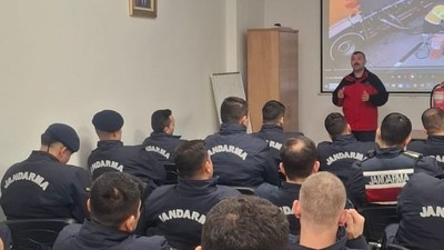 Jandarma ve İtfaiye Ortak Eğitimde Buluştu