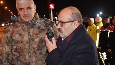 Vali Ustaoğlu’ndan Yılbaşı Denetimi