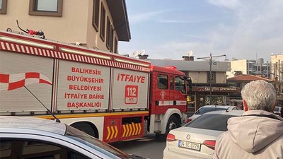 Balıkesir’de İtfaiye'nin Zor Anları