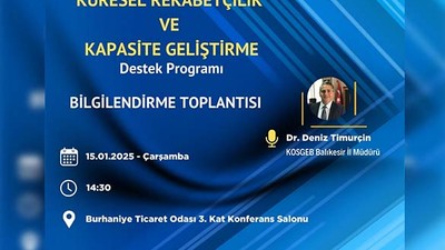 Burhaniye’de KOBİ’lere Milyonluk Destek Paketleri