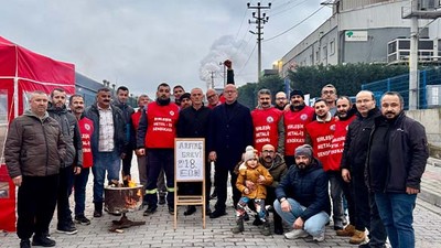 CHP’li Sarı’dan Grevdeki İşçilere Destek