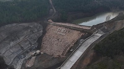 Gönen Geyikli Barajı’nda Su Tutulmaya Başlandı