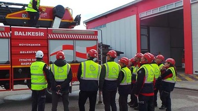 İtfaiye Merdivenli Araç Operatör Eğitimi’nin 4. Etabı Başlıyor