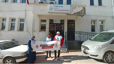 Sağlık Çalışanları;"Adalet İçin 45 Haftadır Alanlardayız"