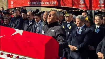 Şehit Polis Aramış Balıkesir'de Son Yolculuğuna Uğurlandı